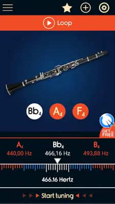 Master Clarinet Tuner android App screenshot 4