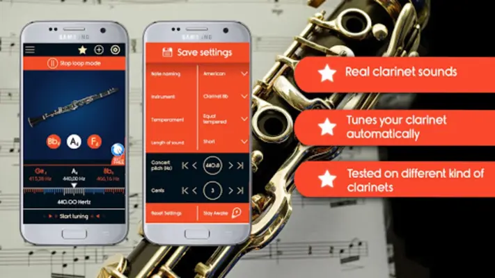 Master Clarinet Tuner android App screenshot 5